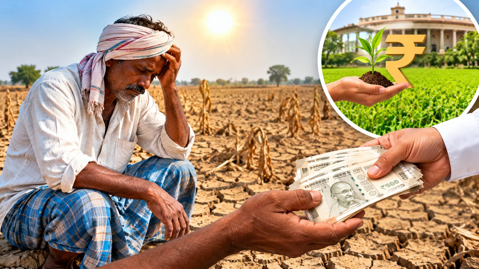 కరువు సాయం ఎకరానికి రూ. 10 వేలు ..? సీఎం సంచలన నిర్ణయం!