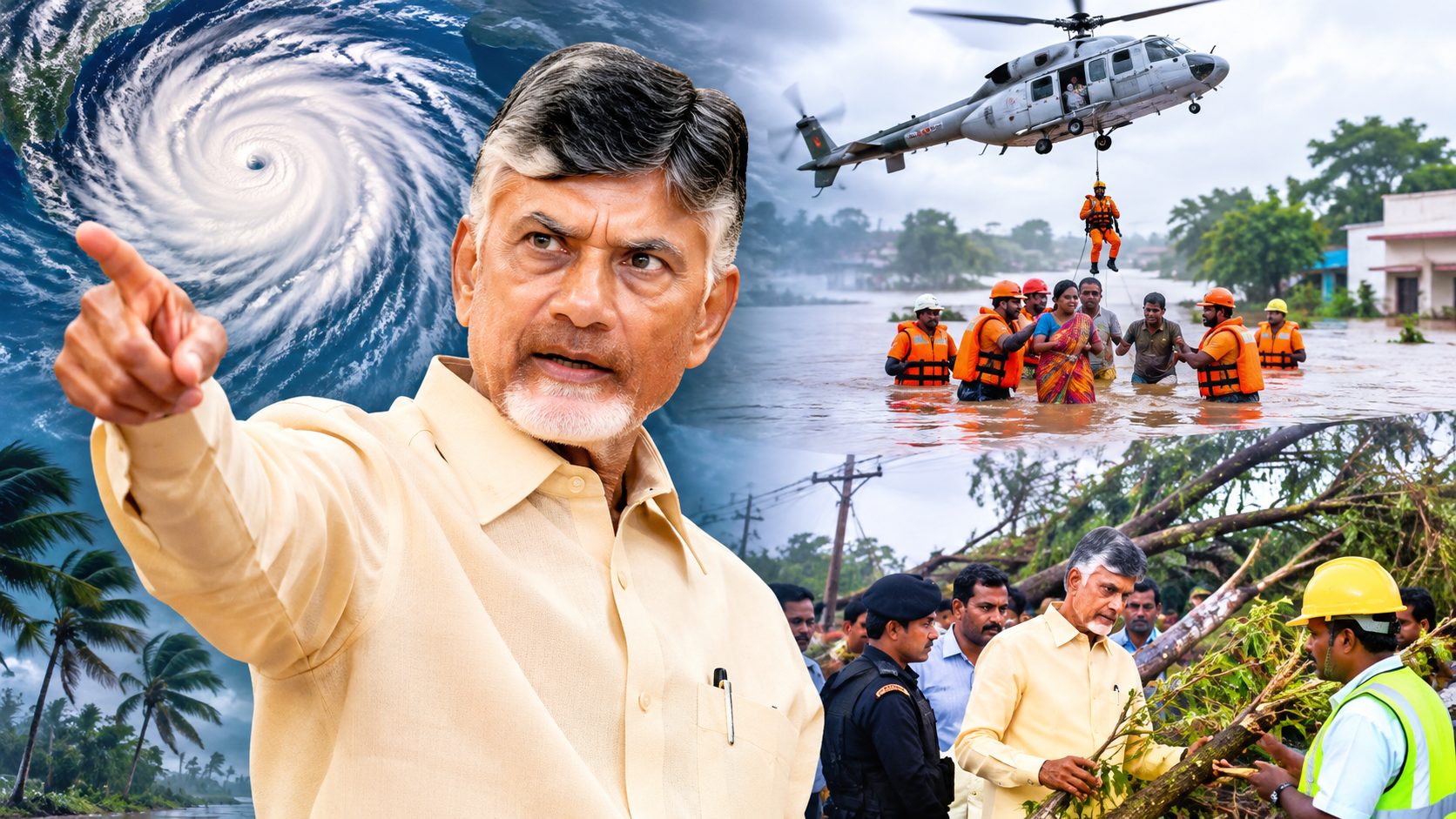 విపత్తు నిర్వహణలో సమర్థ నాయకత్వం: హుద్హుద్ నుండి ‘అర్నాబ్’ వరకు చంద్రబాబు మార్క్