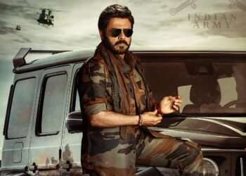 వెంకటేష్ దశాబ్దాల సినీ ప్రస్థానం: లెఫ్టినెంట్ కల్నల్ వెంకట్ రెడ్డి లుక్ అదిరింది